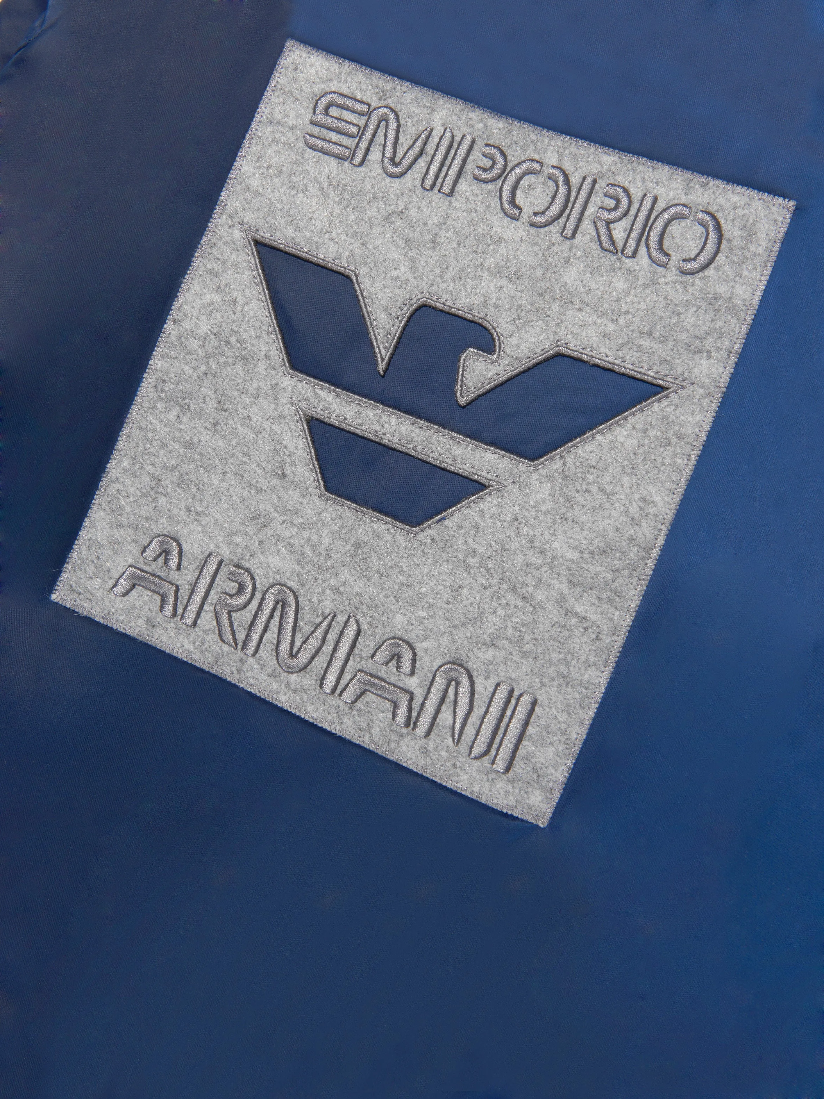 Emporio Armani Boys Branded Zip Up Jacket
